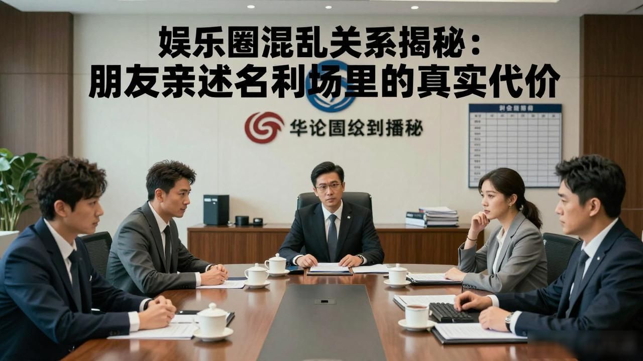 娱乐圈混乱关系揭秘：朋友亲述名利场里的真实代价